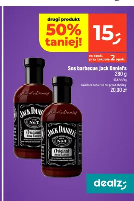 Sos barbecue Jack Daniel's promocja w Dealz