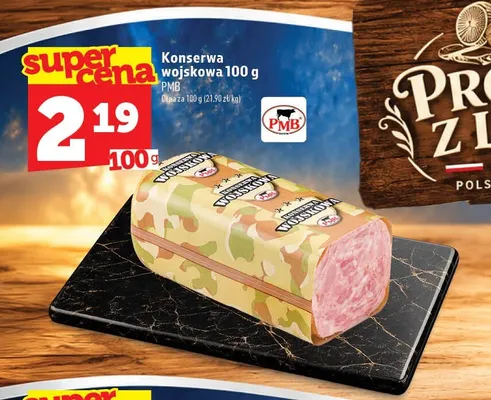 Konserwa wojskowa PMB promocja w TOPAZ