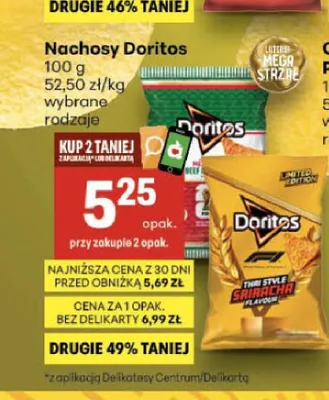 Nachosy Doritos Sweet Chilli promocja w Delikatesy Centrum