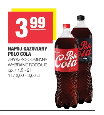 Napój gazowany Polo Cola promocja w SPAR