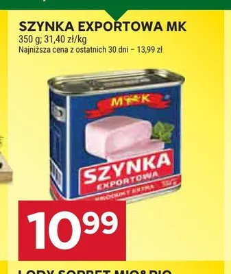 Szynka eksportowa MK promocja w Stokrotka