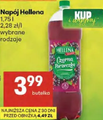 Napój Hellena 1,75l 2,28zł/l wybrane rodzaje promocja w Delikatesy Centrum