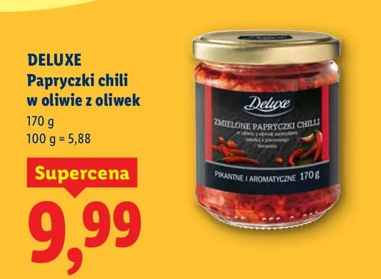 Papryczki chili w oliwie z oliwek promocja w Lidl
