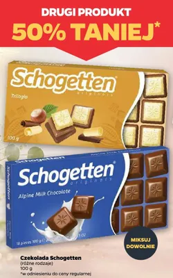Czekolada Schogetten promocja w Netto