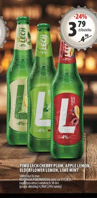 Piwo Lech Lime Mint promocja w Arhelan