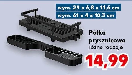 Półka prysznicowa promocja w Kaufland
