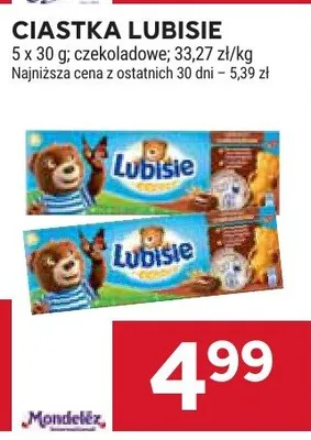 Ciastka Lubisie promocja w Stokrotka