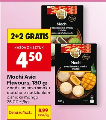 Mochi z nadzieniem o smaku matcha promocja w Biedronka