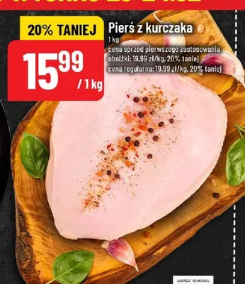 Pierś z kurczaka promocja w POLOmarket