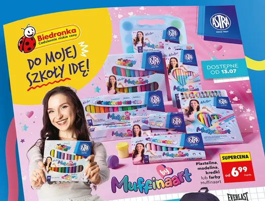 Kredki Astra Muffinaart promocja w Biedronka