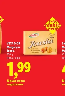 Margaryna Joasia Vita D'Or promocja w Lidl