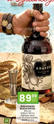 Rum Kraken Black Spiced promocja w Twój Market