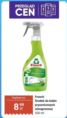 Środek do kabin prysznicowych winogronowy promocja w Dino