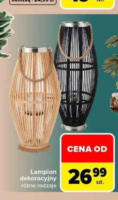 Lampion dekoracyjny promocja w Carrefour