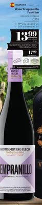 Wino czerwone Tempranillo Faustino wytrawne promocja w POLOmarket