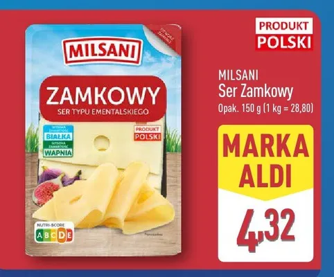 Ser Zamkowy promocja w Aldi