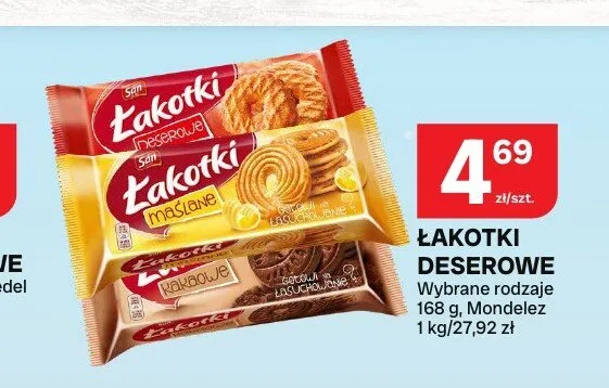 Ciastka Łakotki maślane promocja w Chorten