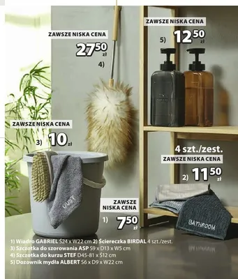 Szczotka do kurzu STEF promocja w Jysk
