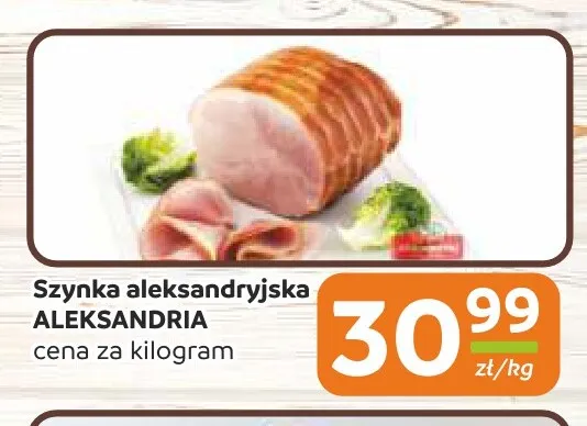 Szynka aleksandryjska Aleksandria promocja w Społem Częstochowa