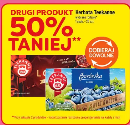 Herbata Teekanne promocja w POLOmarket