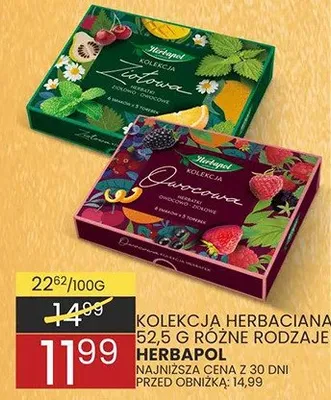 Herbata kolekcja herbaciana 152 różne rodzaje promocja w Wafelek