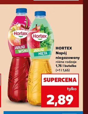 Napój niegazowany Hortex jabłko wiśnia promocja w Kaufland
