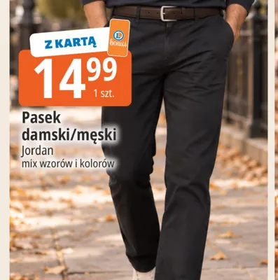 Pasek męski Jordan promocja w Leclerc