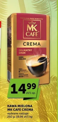 Kawa mielona MK Cafe Crema promocja w Euro Sklep