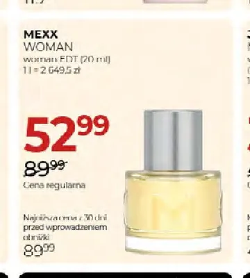 Woda toaletowa Mexx Woman promocja w Drogerie Jawa