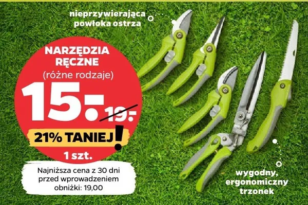 Narzędzia ręczne, różne rodzaje Netto promocja w Netto