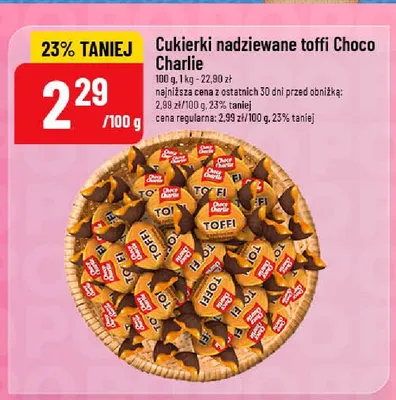 Cukierki nadziewane toffi Choco Charlie promocja w POLOmarket
