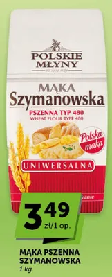 Mąka pszenna Szymanowska typ 480 uniwersalna promocja w ABC