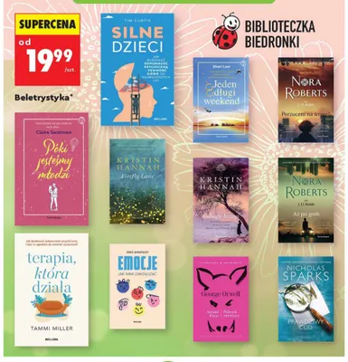 Książka Silne dzieci Tim Curtis promocja w Biedronka