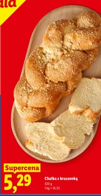 Chałka z kruszonką promocja w Lidl