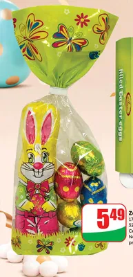 Zestaw figurek czekoladowych promocja w Dino