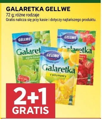 Galaretka Gellwe promocja w Stokrotka