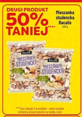 Mieszanka studencka Bacalis promocja w POLOmarket