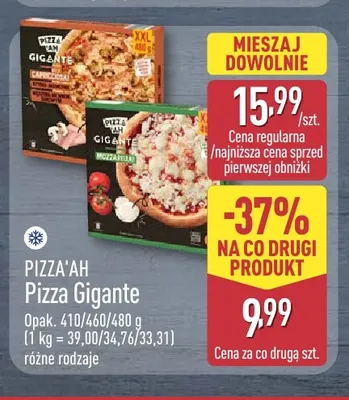 Pizza Gigante Capricciosa Pizza'ah promocja w Aldi