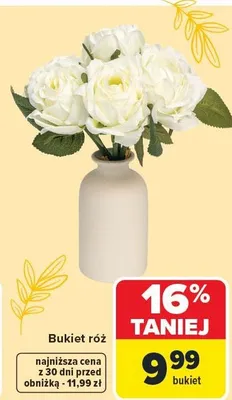 Bukiet róż promocja w Carrefour