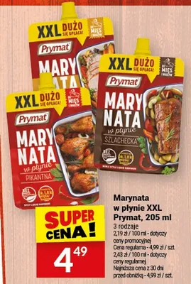 Marynata w płynie XXL Prymat promocja w Twój Market