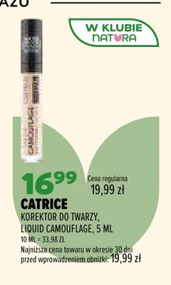 Korektor do twarzy Liquid Camouflage Catrice promocja w Drogerie Natura