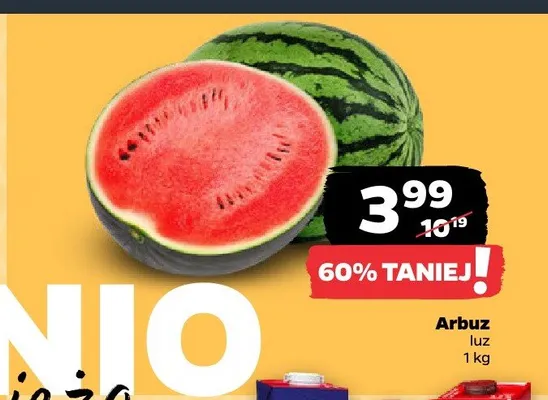 Arbuz luz promocja w Netto