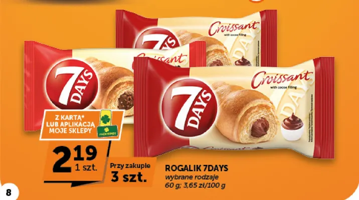 Rogalik 7Days promocja w Groszek
