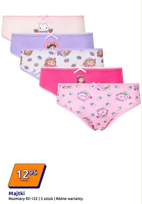 Majtki damskie z koronką s-xl Cleve promocja w Action