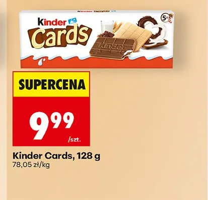 Kinder Cards promocja w Biedronka