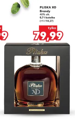 Brandy Pliska XO promocja w Kaufland