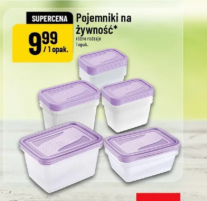 Pojemniki na żywność promocja w POLOmarket