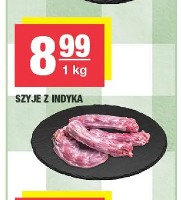 Szyje z indyka promocja w SPAR
