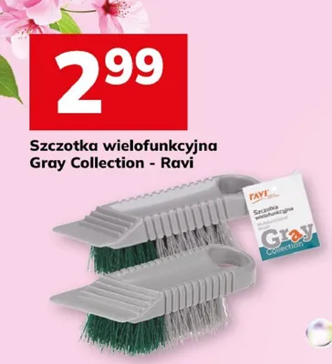 Szczotka wielofunkcyjna Gray Collection - Ravi promocja w Hitpol