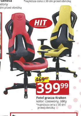 Fotel gracza Kraken promocja w Prymus AGD